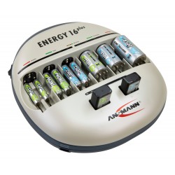 CHARGEUR ANSMANN ENERGY 16+  pour 1-4 AA / AAA