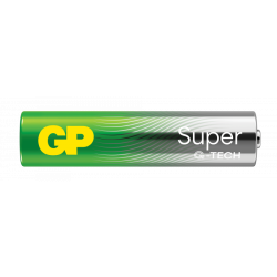 PILE ALCALINE SUPER GP 1,5V AAA  LR03 BLISTER4