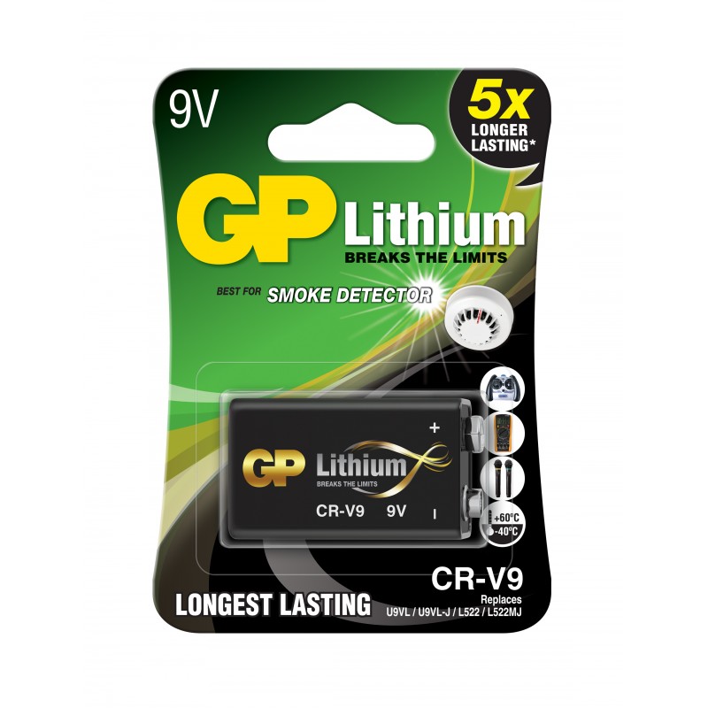 Pile lithium 9V