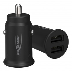 CHARGEUR 2 ports USB 5V 2.4A max VOITURE