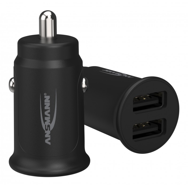 CHARGEUR 2 ports USB 5V 2.4A max VOITURE